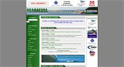 Desktop Screenshot of guaratubaonline.com.br